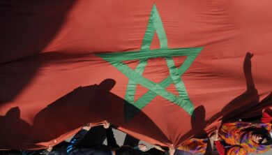 الديمقراطية في المغرب العلم الراية drapeau Maroc