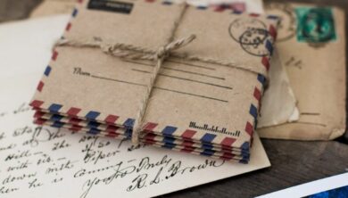 correspondances lettres رسائل. تراسل