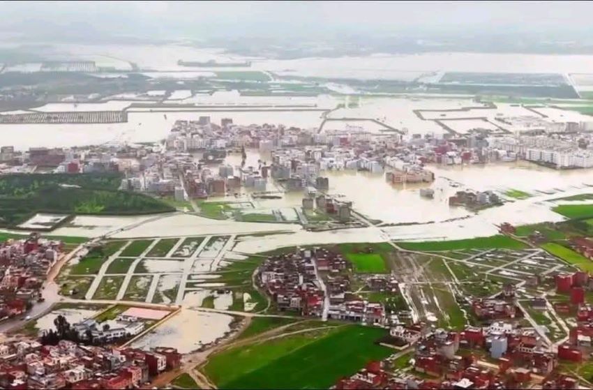 مناخ. فيضانات المغرب