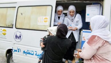 UNFPA صندوق الأمم المتحدة للسكان حرب الشرق الأوسط العنف القائم على النوع الاجتماعي النساء الفتيات