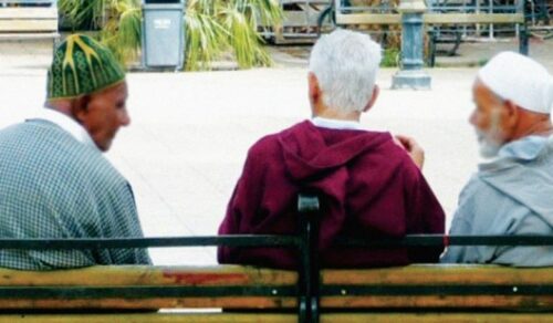 الشيخوخة. دور الرعاية. الهرم السكاني